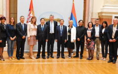 23 May 2019 The MPs and the delegation of the Chinese National People’s Congress Ethnic Affairs Committee